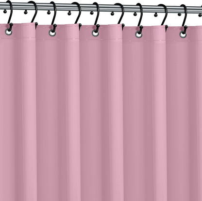 No Smell Shower Curtain Liner 72x72 White - PEVA Plastic Shower Curtain for Bathroom, PVC-Free Waterproof Shower Liner with Metal Grommets and Magnet-Weighted Bottom Hem - Washable Inner Liner